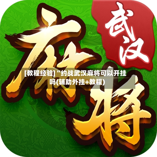 [教程经验]“约战武汉麻将可以开挂吗(辅助外挂+教程)