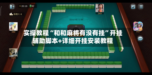 实操教程“和和麻将有没有挂”开挂辅助脚本+详细开挂安装教程-第2张图片