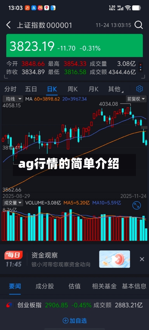 ag行情的简单介绍