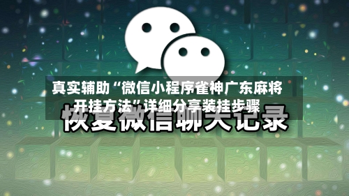 真实辅助“微信小程序雀神广东麻将开挂方法”详细分享装挂步骤-第2张图片