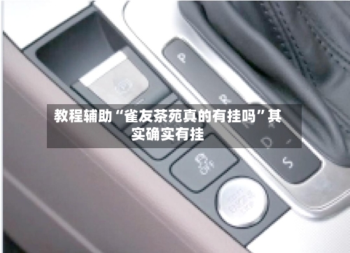 教程辅助“雀友茶苑真的有挂吗”其实确实有挂-第3张图片