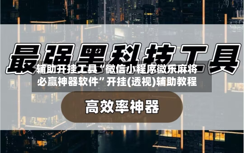 辅助开挂工具“微信小程序微乐麻将必赢神器软件	”开挂(透视)辅助教程-第2张图片