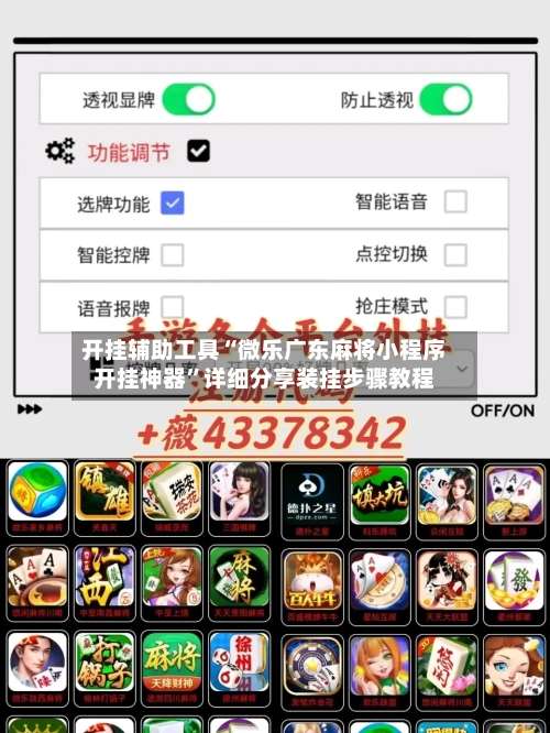 开挂辅助工具“微乐广东麻将小程序开挂神器”详细分享装挂步骤教程-第2张图片