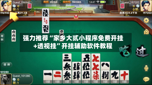 强力推荐“家乡大贰小程序免费开挂+透视挂”开挂辅助软件教程-第3张图片
