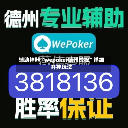 辅助神器“wepoker德州透视”详细开挂玩法-第2张图片