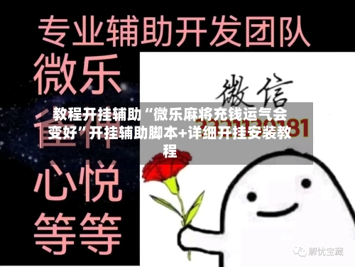 教程开挂辅助“微乐麻将充钱运气会变好	”开挂辅助脚本+详细开挂安装教程-第2张图片