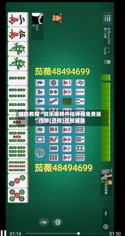 辅助教程“微乐麻将开挂神器免费版	”作弊(透视)透视辅助-第2张图片
