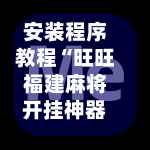 安装程序教程“旺旺福建麻将开挂神器”开挂辅助软件教程-第3张图片