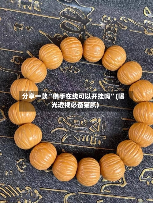 分享一款“佛手在线可以开挂吗”(曝光透视必备猫腻)