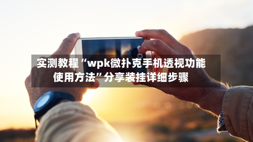 实测教程“wpk微扑克手机透视功能使用方法	”分享装挂详细步骤-第3张图片