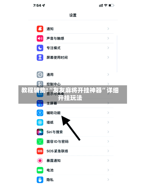 教程辅助!“友友麻将开挂神器”详细开挂玩法-第3张图片