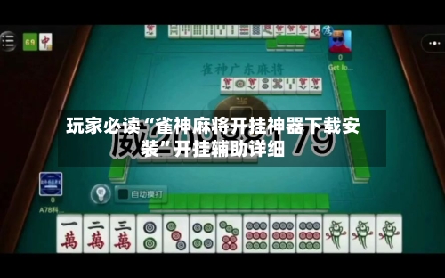 玩家必读“雀神麻将开挂神器下载安装”开挂辅助详细-第2张图片