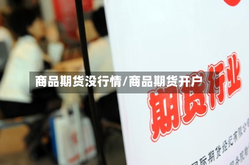 商品期货没行情/商品期货开户-第2张图片