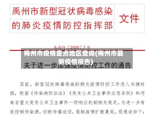 梅州市疫情重点地区查询(梅州市最新疫情报告)-第3张图片