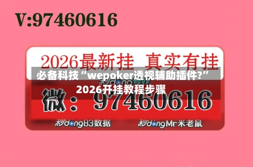 必备科技“wepoker透视辅助插件?	”2026开挂教程步骤-第2张图片