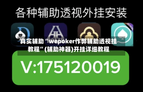 真实辅助“wepoker作弊辅助透视挂教程”(辅助神器)开挂详细教程-第2张图片