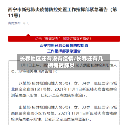 长春地区还有没有疫情/长春还有几例新冠肺炎-第3张图片