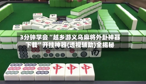 3分钟学会“越乡游义乌麻将外卦神器下载”开挂神器{透视辅助}全揭秘-第2张图片