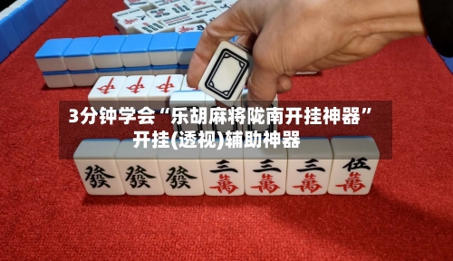 3分钟学会“乐胡麻将陇南开挂神器	”开挂(透视)辅助神器-第2张图片