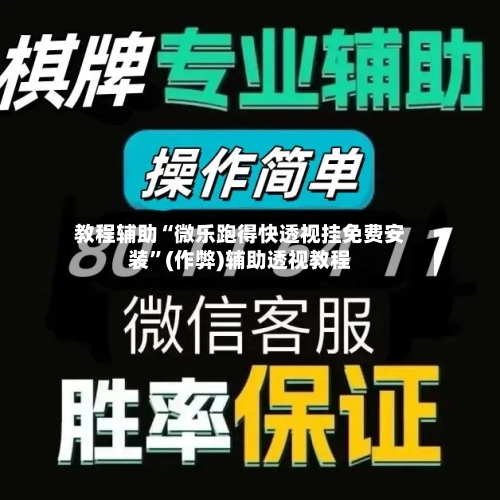 教程辅助“微乐跑得快透视挂免费安装”(作弊)辅助透视教程-第3张图片
