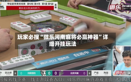 玩家必搜“微乐河南麻将必赢神器”详细开挂玩法-第3张图片