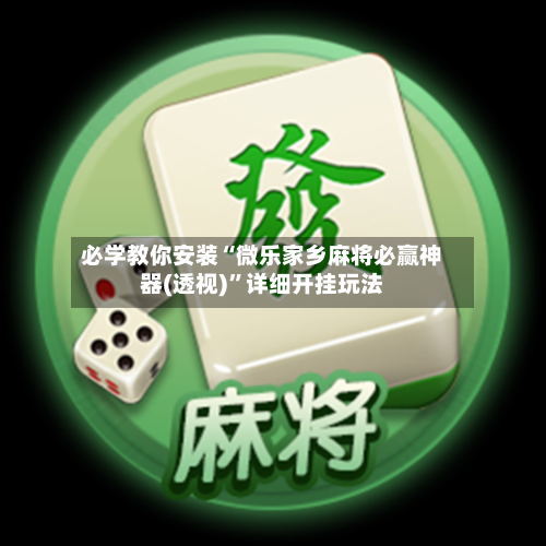 必学教你安装“微乐家乡麻将必赢神器(透视)”详细开挂玩法-第2张图片