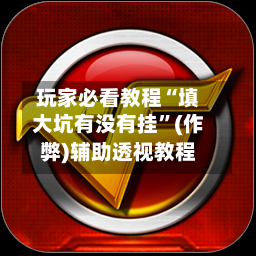 玩家必看教程“填大坑有没有挂”(作弊)辅助透视教程-第2张图片