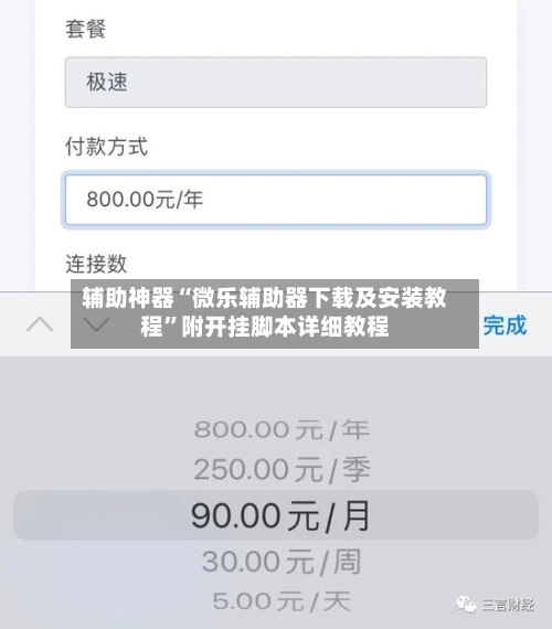 辅助神器“微乐辅助器下载及安装教程”附开挂脚本详细教程-第3张图片