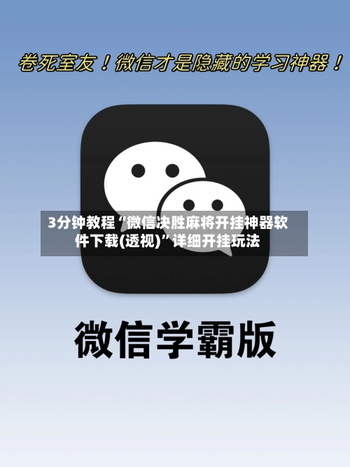 3分钟教程“微信决胜麻将开挂神器软件下载(透视)”详细开挂玩法-第2张图片