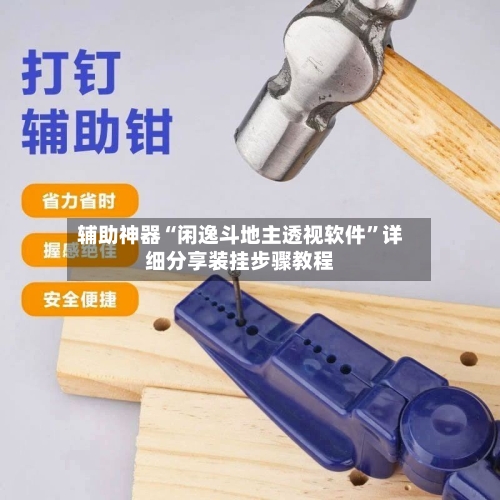 辅助神器“闲逸斗地主透视软件”详细分享装挂步骤教程-第3张图片