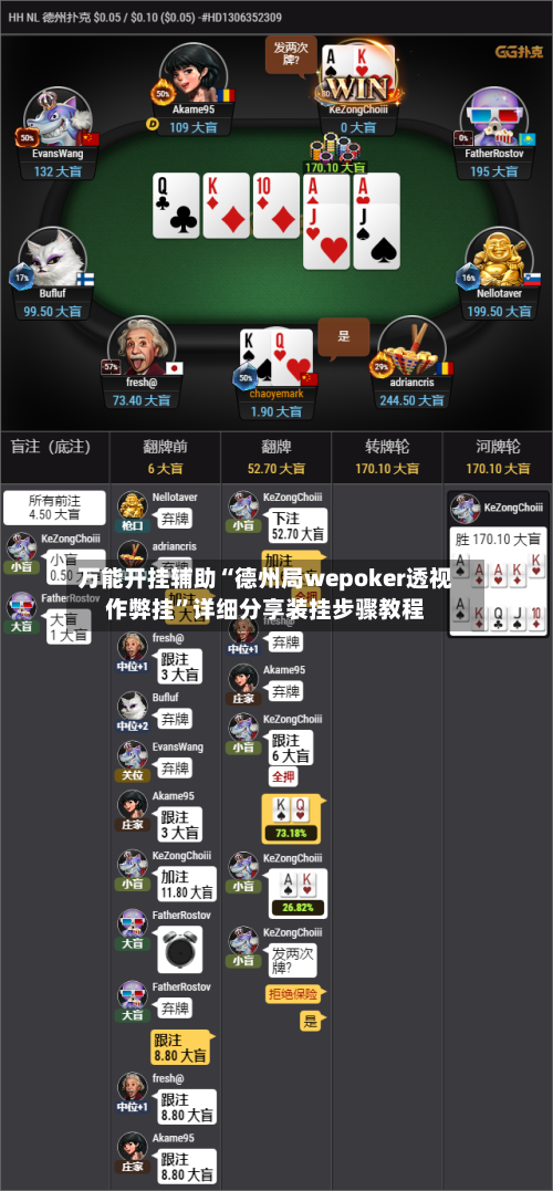 万能开挂辅助“德州局wepoker透视作弊挂”详细分享装挂步骤教程-第3张图片