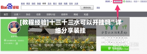 [教程经验]十三十三水可以开挂吗	”详细分享装挂-第2张图片