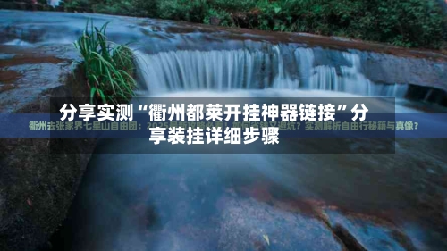 分享实测“衢州都莱开挂神器链接”分享装挂详细步骤