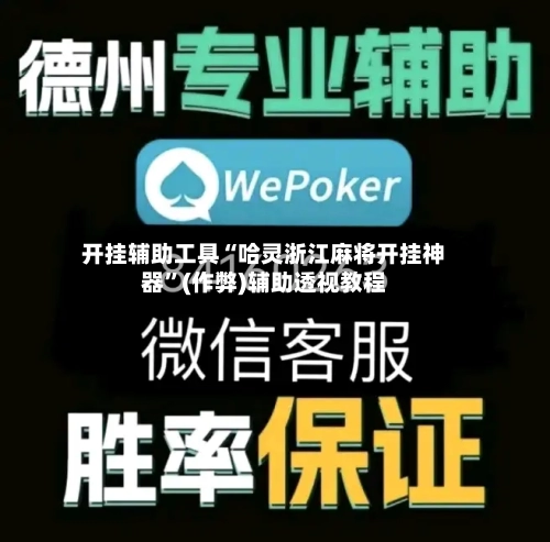 开挂辅助工具“哈灵浙江麻将开挂神器”(作弊)辅助透视教程