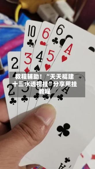 教程辅助！“天天福建十三水透视挂”分享用挂教程-第2张图片