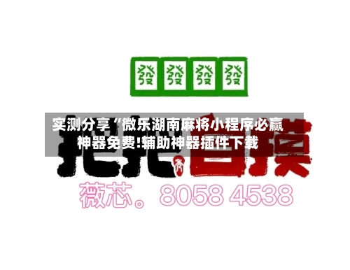 实测分享“微乐湖南麻将小程序必赢神器免费!辅助神器插件下载-第2张图片