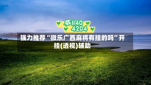 强力推荐“微乐广西麻将有挂的吗”开挂(透视)辅助