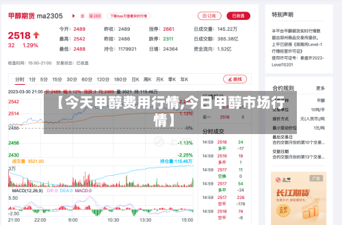 【今天甲醇费用行情,今日甲醇市场行情】-第3张图片