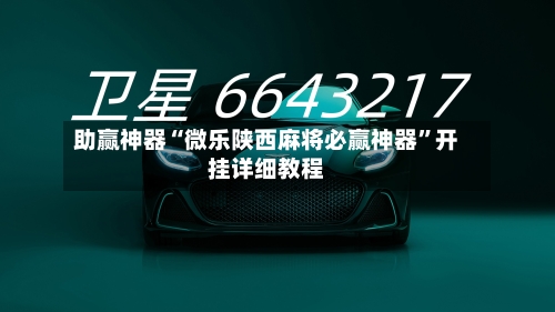 助赢神器“微乐陕西麻将必赢神器”开挂详细教程-第2张图片