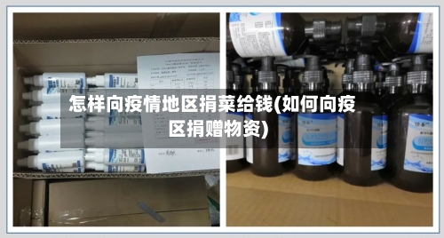 怎样向疫情地区捐菜给钱(如何向疫区捐赠物资)-第2张图片