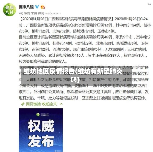 维坊地区疫情报告(维坊有新型肺炎吗)-第2张图片