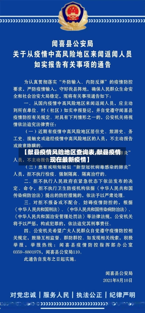 【献县疫情风险地区查询表,献县疫情现在最新疫情】